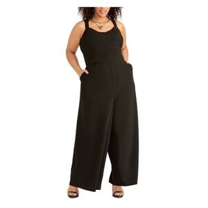 Rachel Rachel Roy Plus Size Wide-Leg Jumpsuit